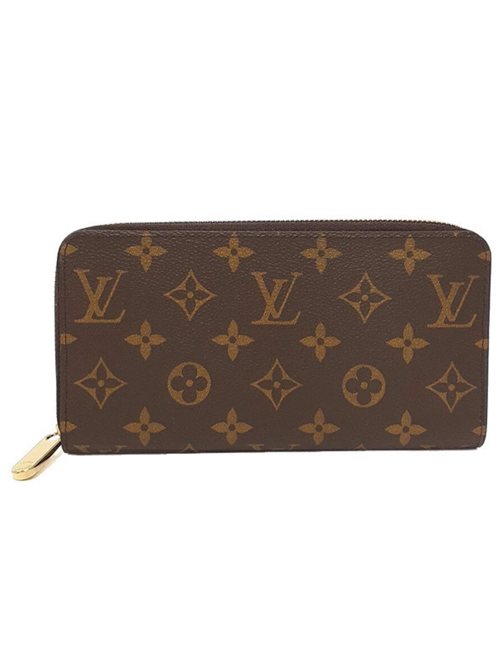 Louis Vuitton Monogram Zippy Wallet Round Zipper Long